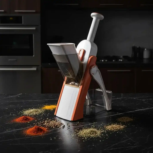 Mandoline de cuisine : trancher sans se couper, geste par geste