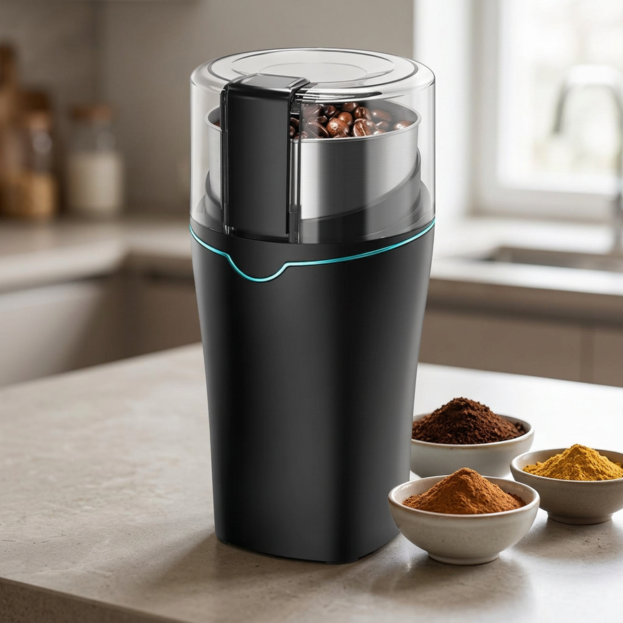Hachoir à épices et café électrique 300 W, résultat obtenu