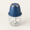 Mini electric chopper 350 ml blue