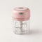 Pink electric mini chopper 250 ml