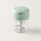 Green 250 ml electric mini chopper