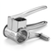Stainless steel hand-crank drum grater