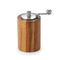 Wooden crank pepper mill, cylinder
