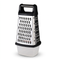 4-sided stainless steel grater with collection box