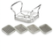 5-in-1 stainless steel french fry cutter with apple corer