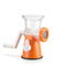 Manual suction meat chopper, orange