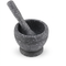 Lightweight mortar and pestle for garlic, herbs and spices