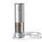 Electric stainless steel pepper mill, rechargeable with charging base