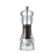 All-acrylic clear pepper mill 16 cm
