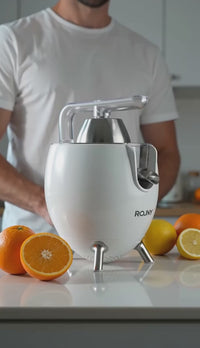 Vidéo de démonstration : Extracteur de jus ROUNY agrumes