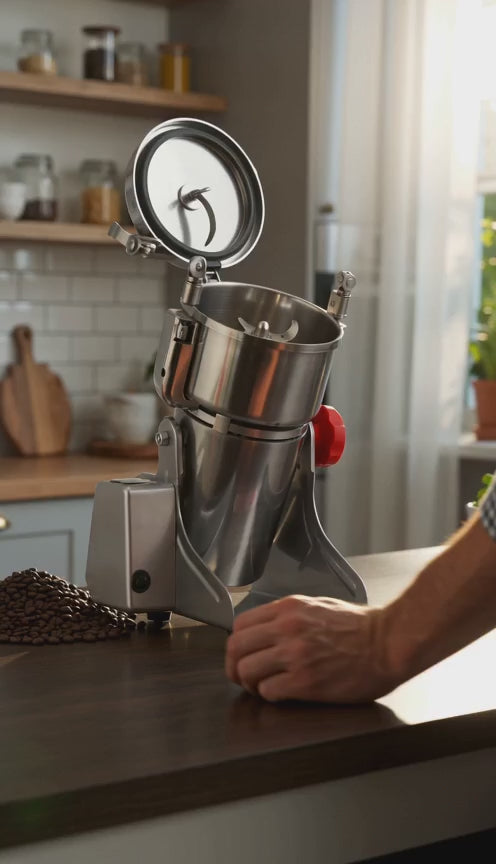 Vidéo de démonstration : Hachoir à épices inox 800 g