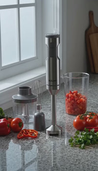 Vidéo de démonstration : Hachoir mixeur 4 en 1 inox 304
